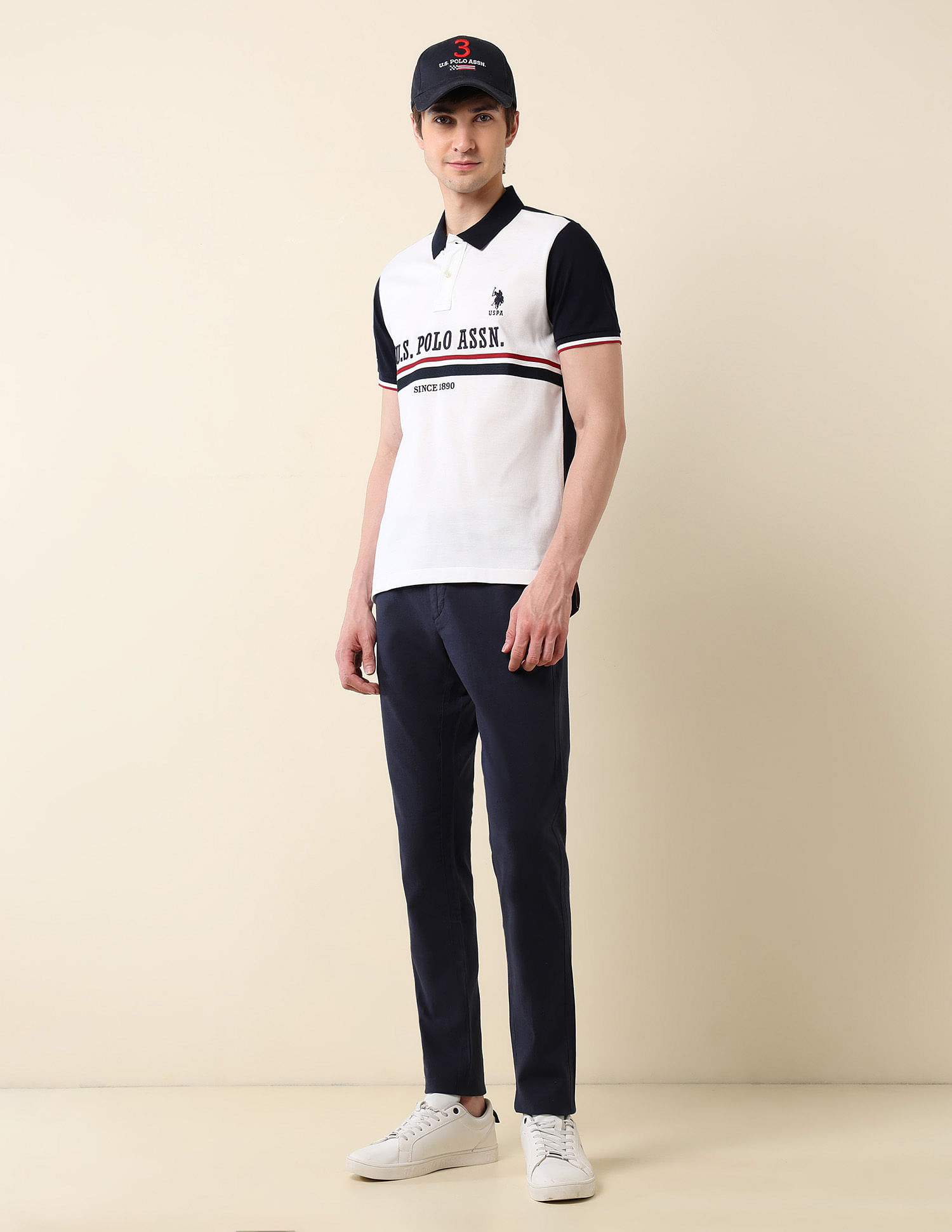 U.S. Polo Assn. Brand Embroidered Classic Polo Shirt