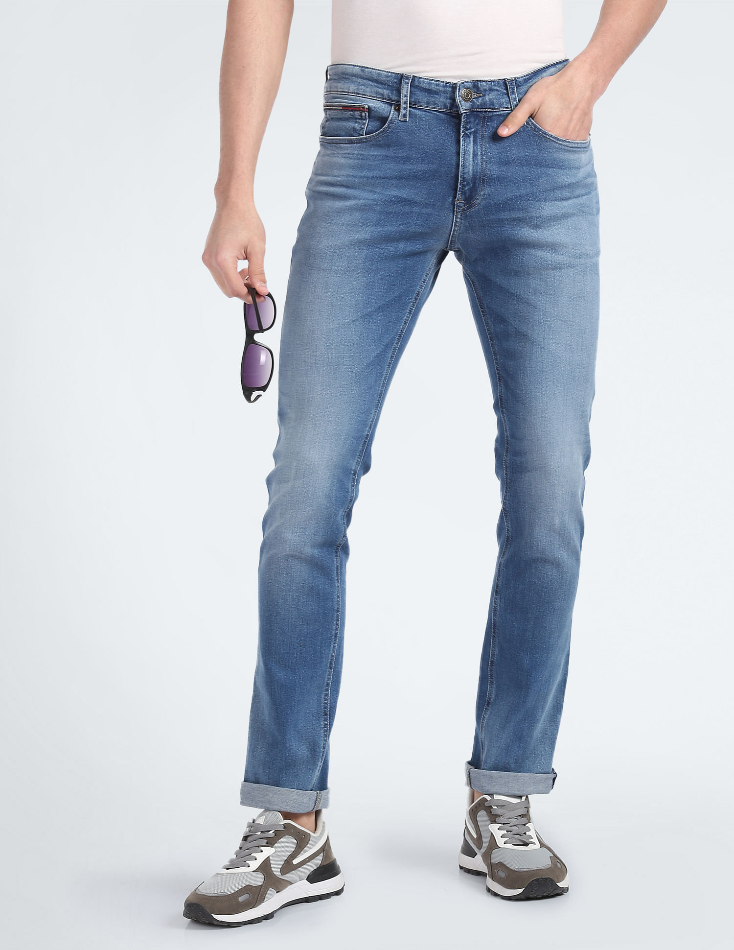 Tommy Hilfiger Scanton Slim Mid Rise Jeans - NNNOW.com