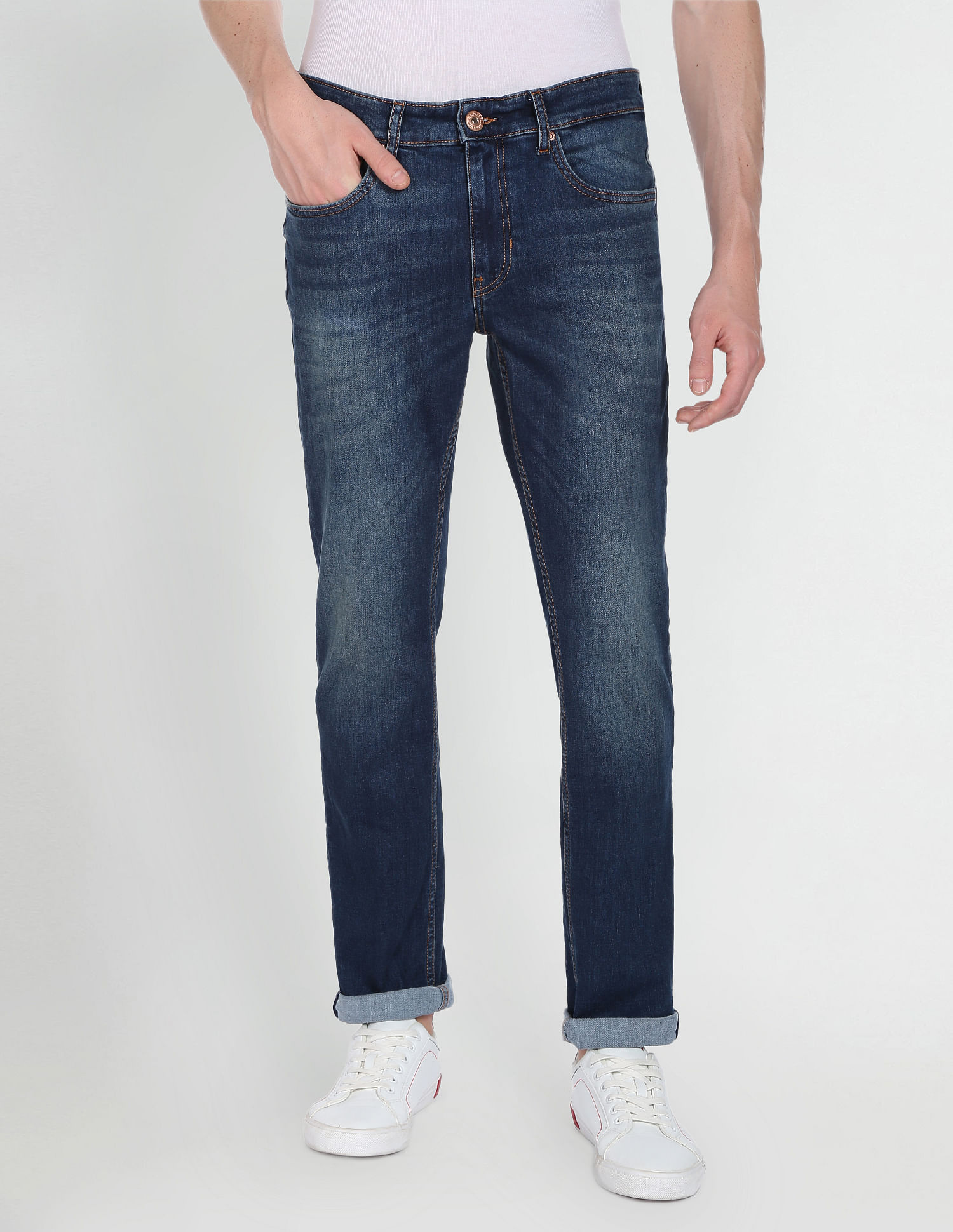 U.S. Polo Assn. Denim Co. Regallo Skinny Fit Blue Jeans