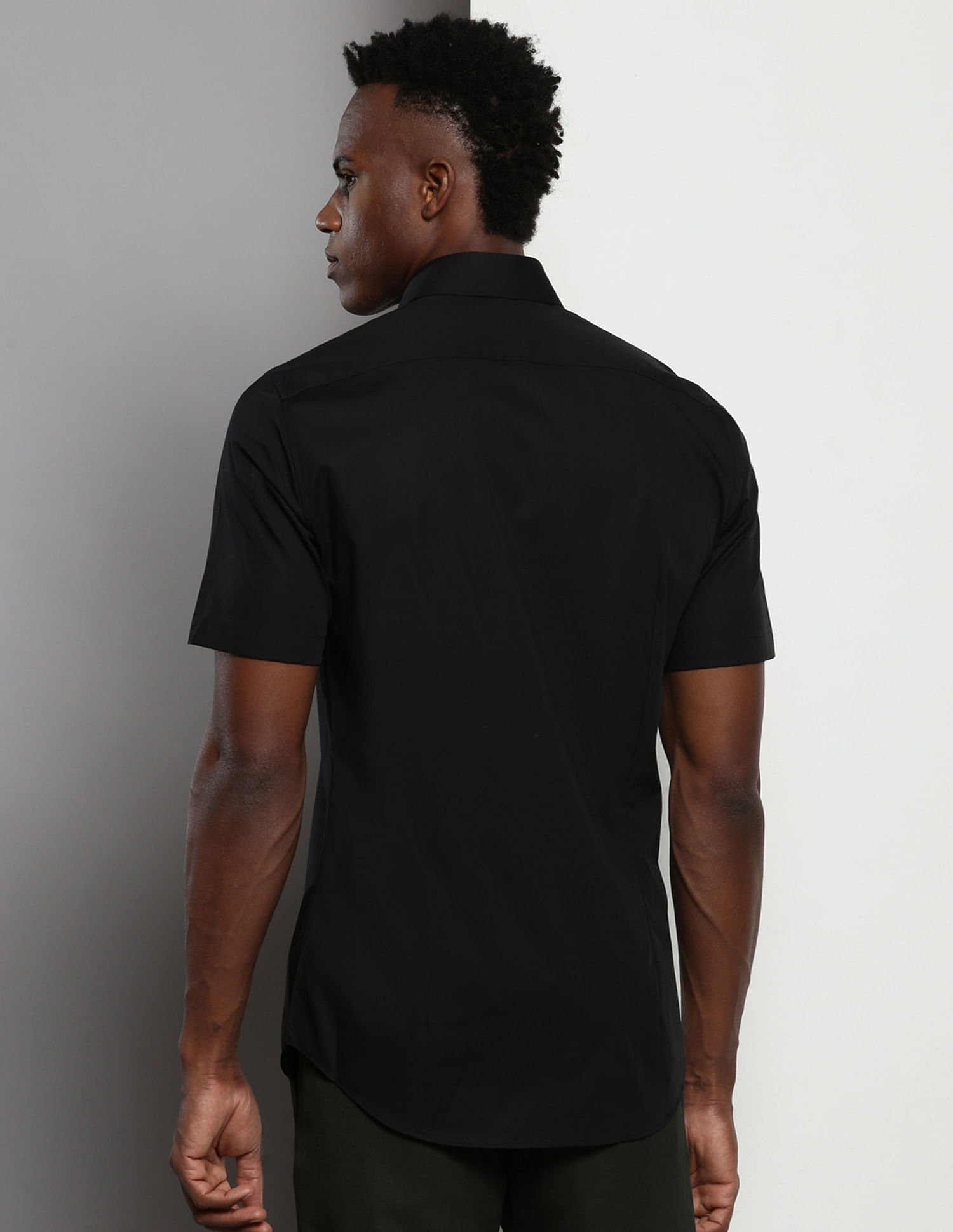 Tommy Hilfiger Solid Poplin Shirt