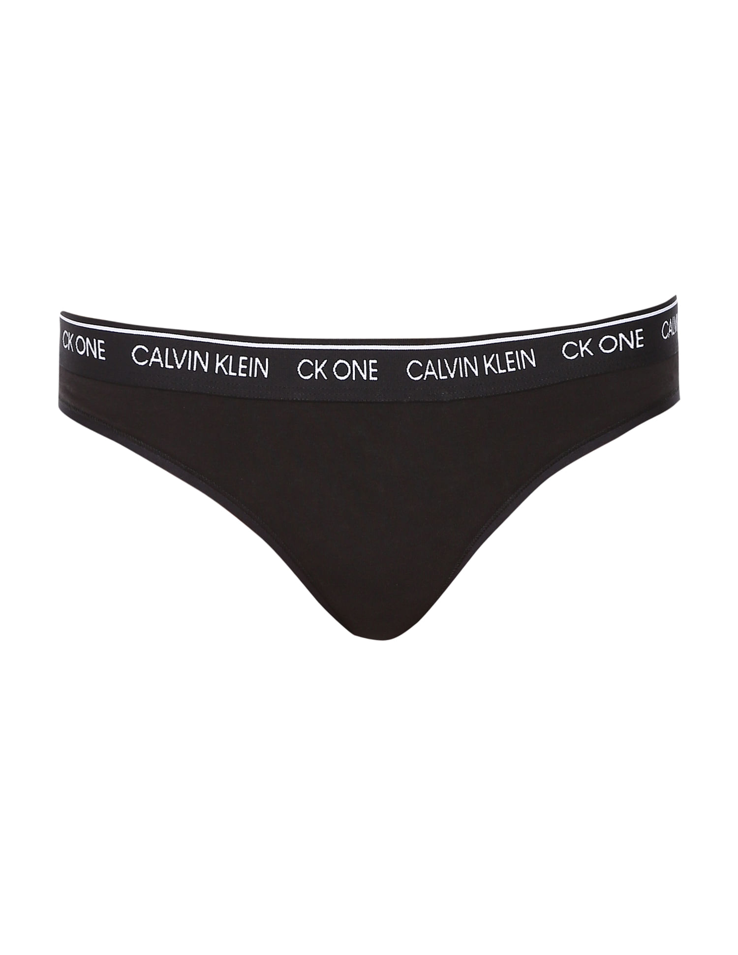 Buy Calvin Klein Underwear Women Black Elasticized Waist Solid Hipster  Panties - NNNOW.com