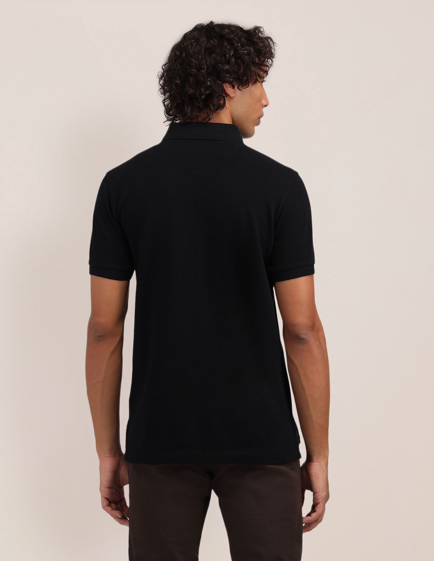 U.S. Polo Assn. Horizontal Striped Cotton Polo Shirt