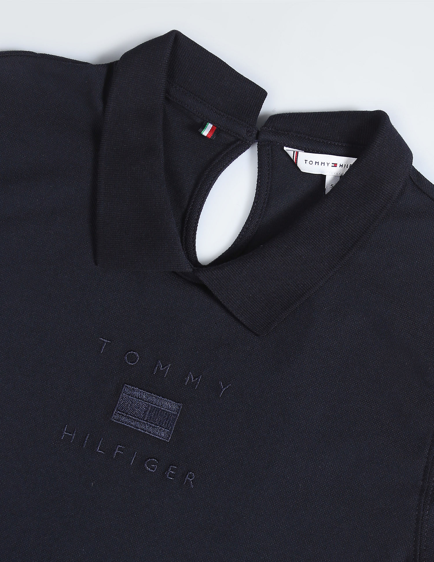Tommy Hilfiger Tonal Embroidered Stretch Polo Shirt