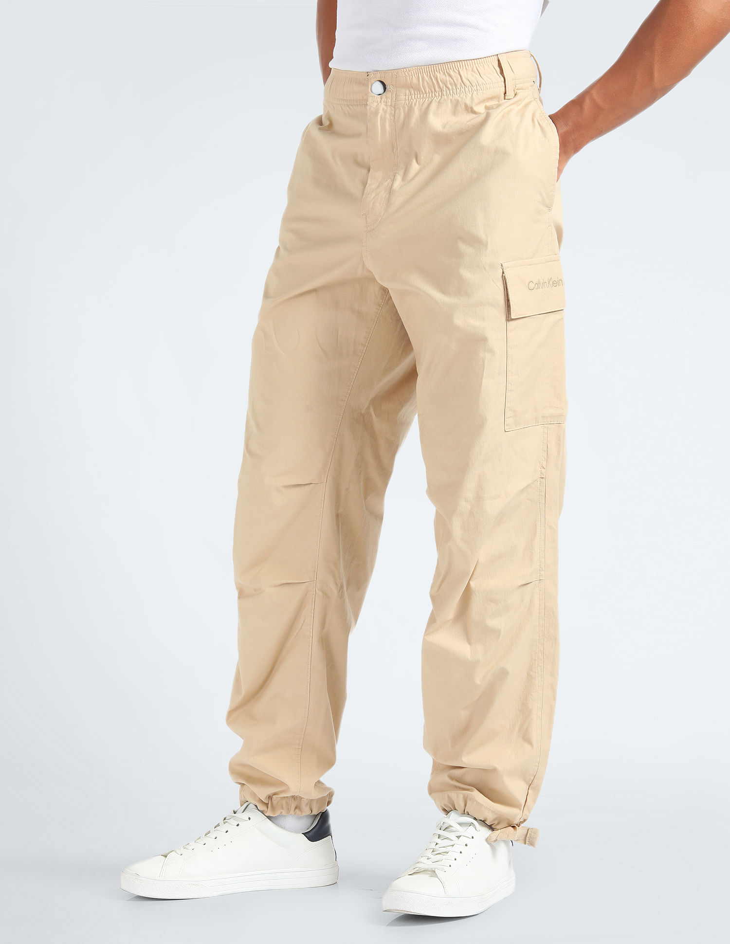 Calvin Klein Pure Cotton Essential Cargo Trousers