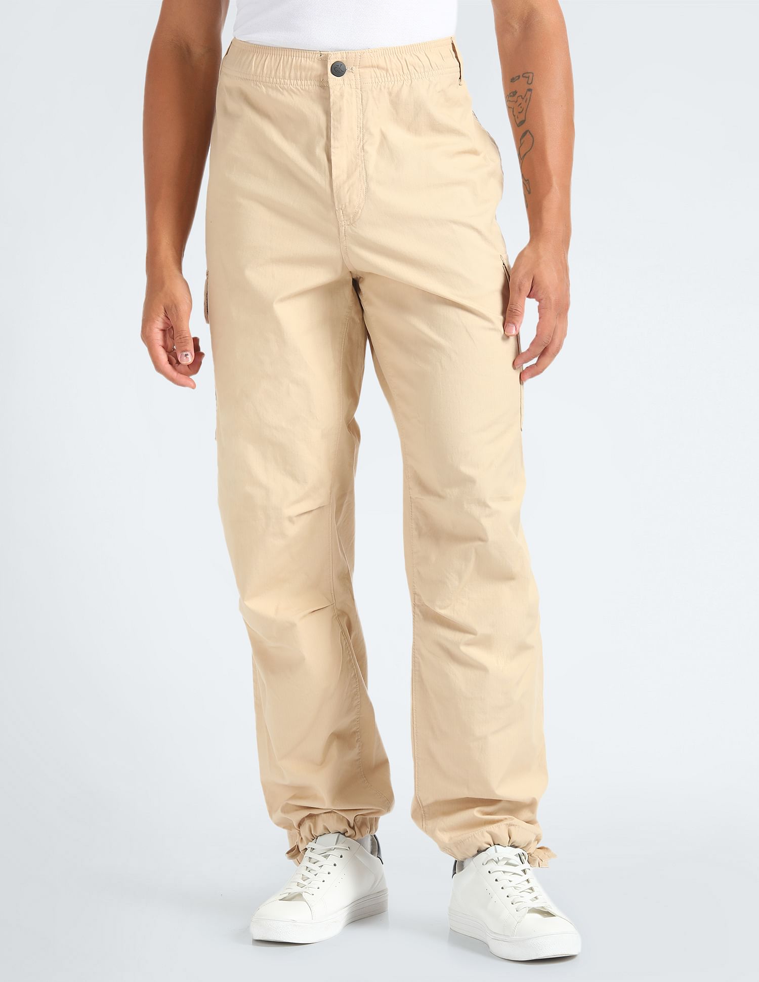 Calvin Klein Pure Cotton Essential Cargo Trousers