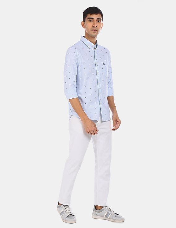 Buy U.S. Polo Assn. Men Light Blue 