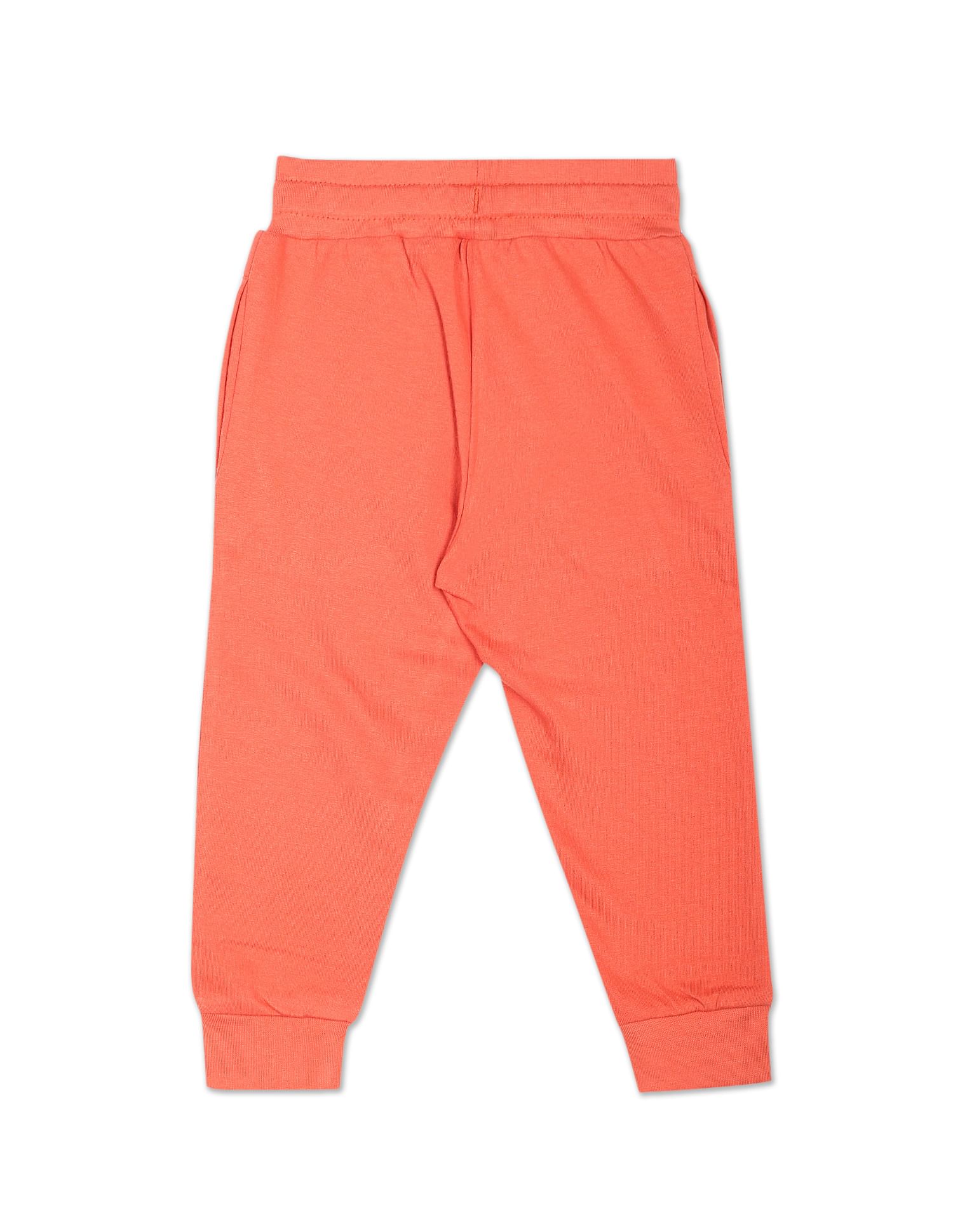 Kids orange online joggers