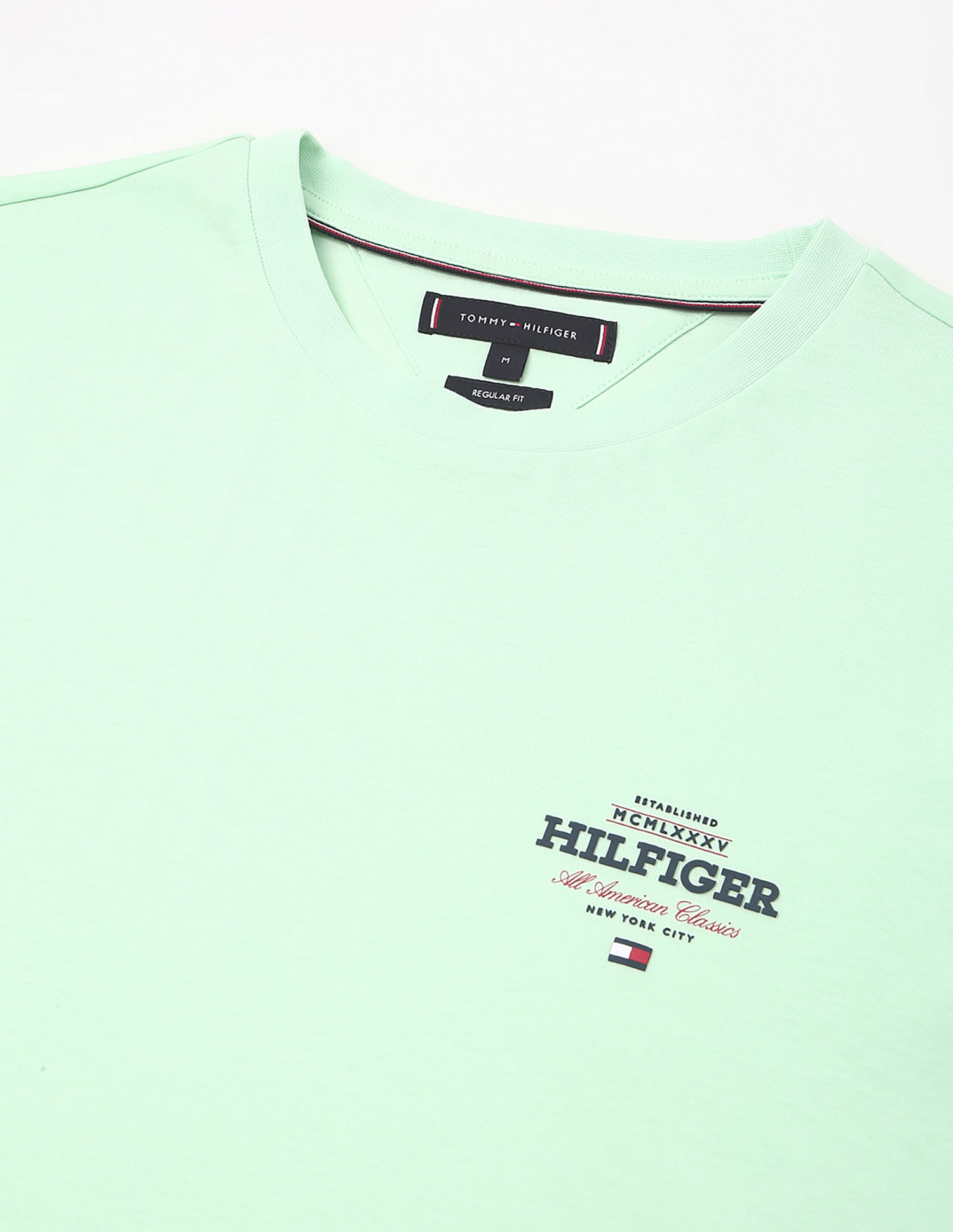 Tommy Hilfiger Logo Regular-Fit Cotton T-Shirt