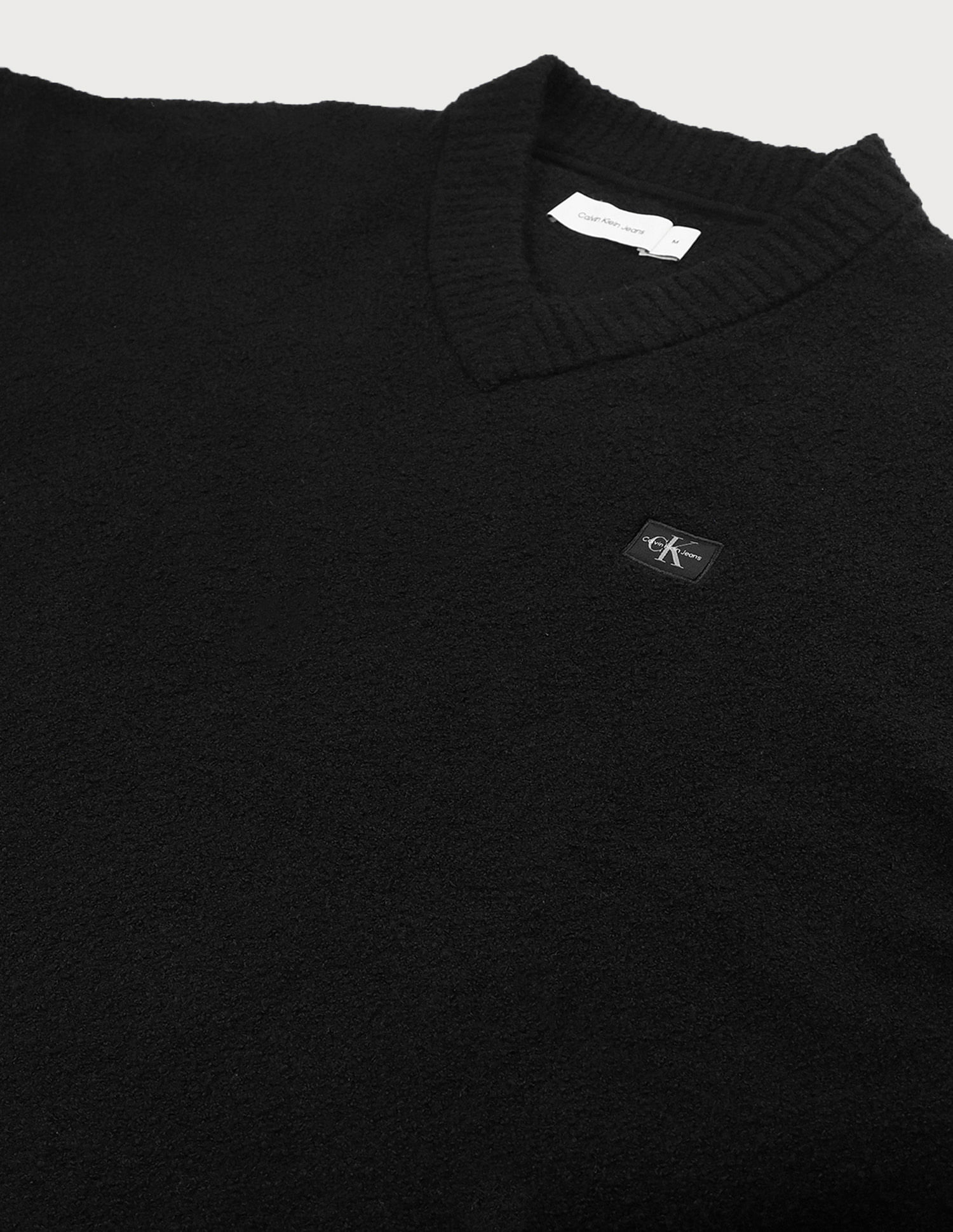 Calvin Klein Jeans Boucle V-Neck Sweater