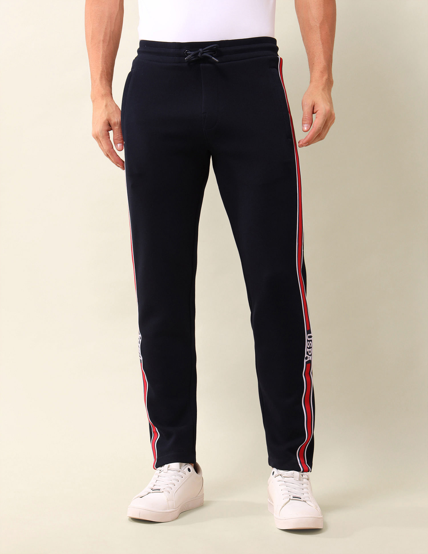 U.S. Polo Assn. Solid Slim Fit Track Pant