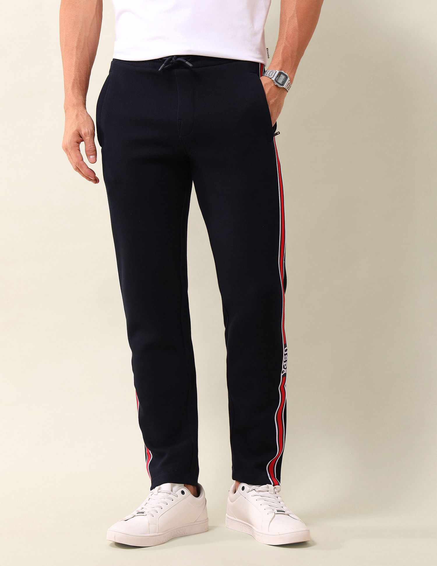 U.S. Polo Assn. Solid Slim Fit Track Pant
