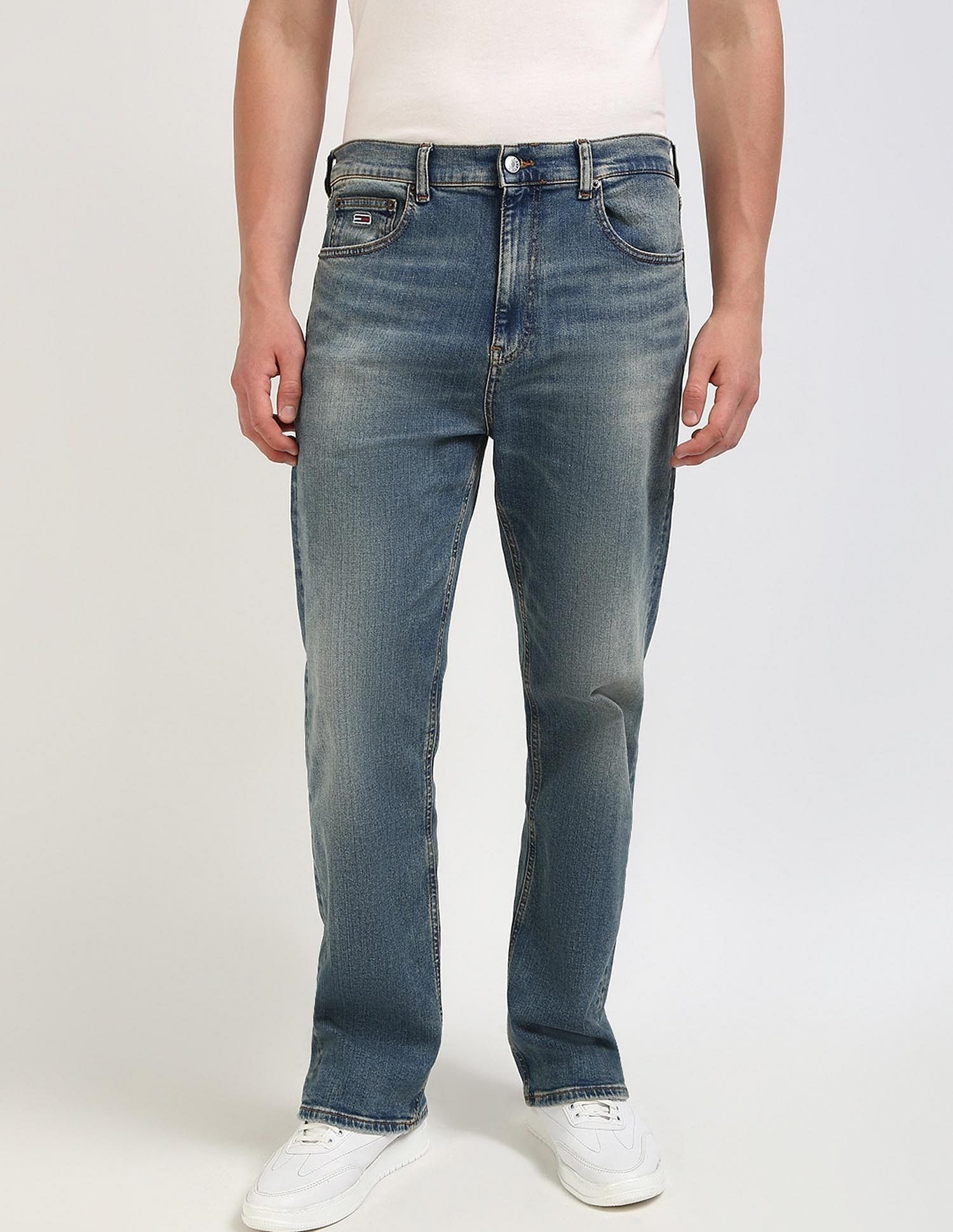 Tommy Hilfiger Blue Men's Jeans for Casual Comfort