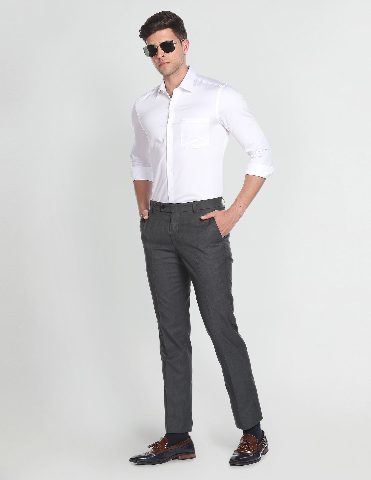 Arrow Slim Satin Shirt