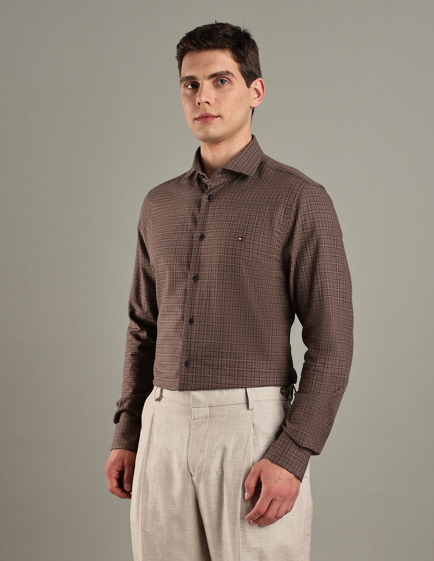 Tommy Hilfiger Slim Fit Checked Shirt