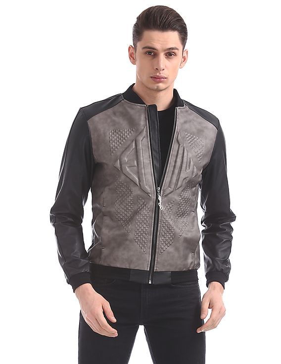 Buy Ed Hardy Textured Bomber Jacket Nnnow Com