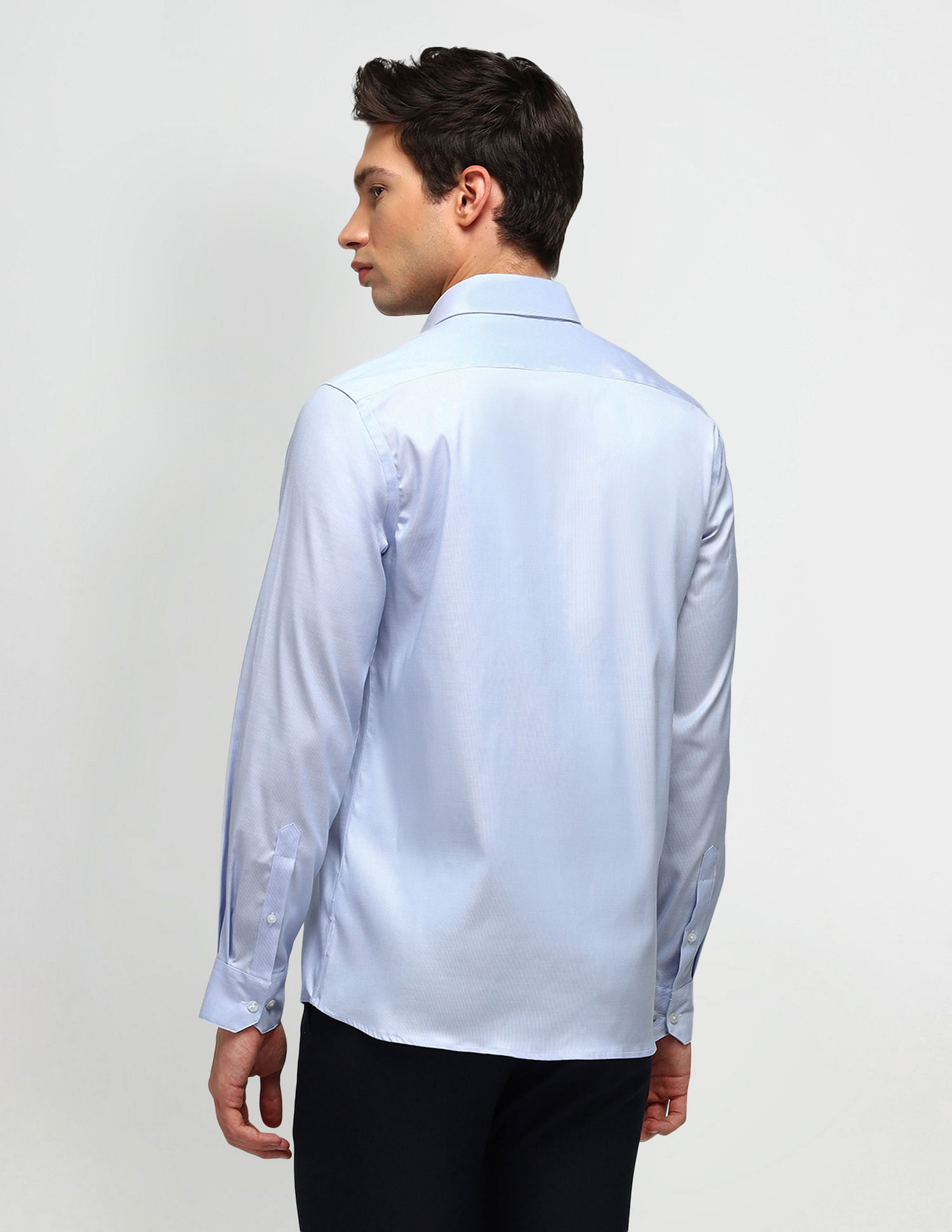 Arrow Slim Fit All-Over Pattern Shirt