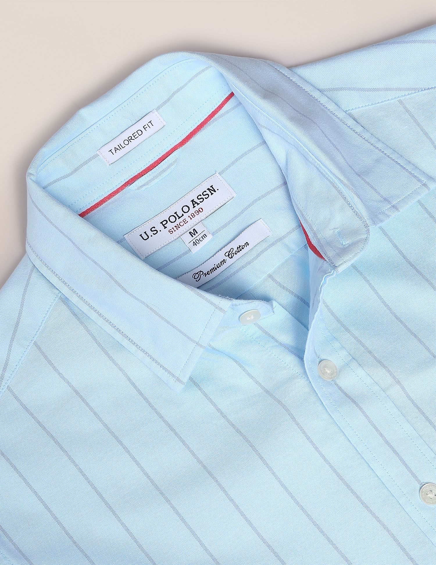 U.S. Polo Assn. Iconic Oxford Stripe Shirt