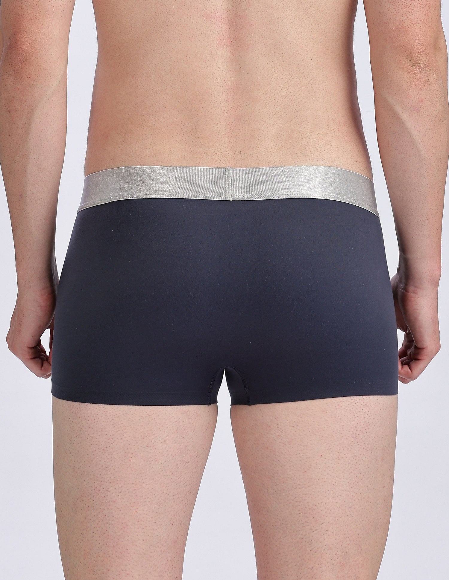 Calvin Klein Underwear Low Rise Solid Blue Trunks