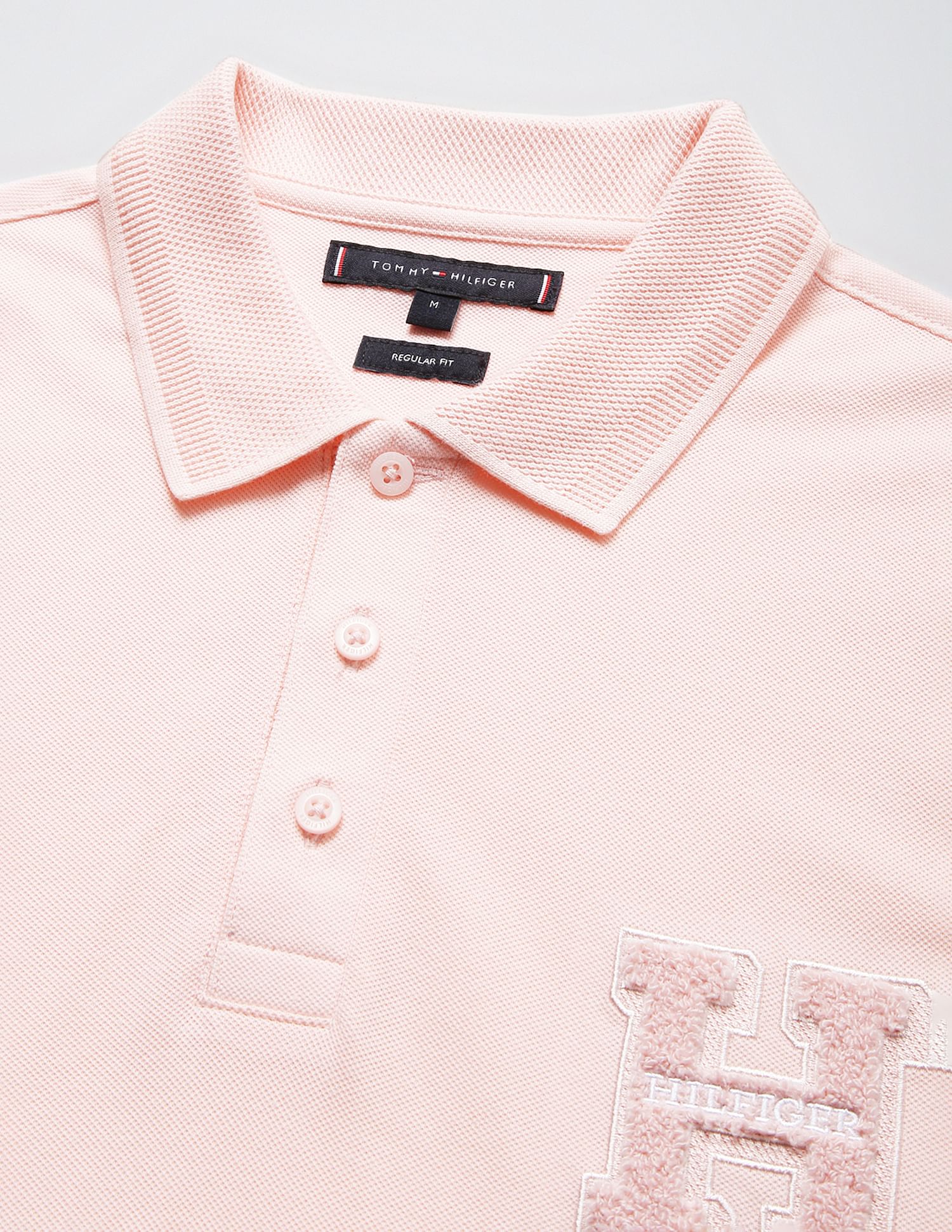 Tommy Hilfiger Sustainable Boucle Solid Polo Shirt