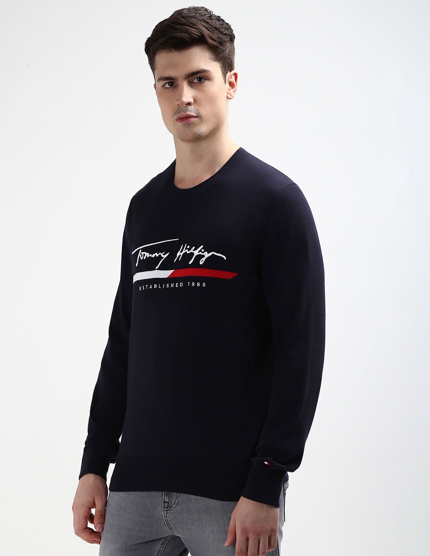 Tommy Hilfiger Logan Logo Crew Neck Sweater
