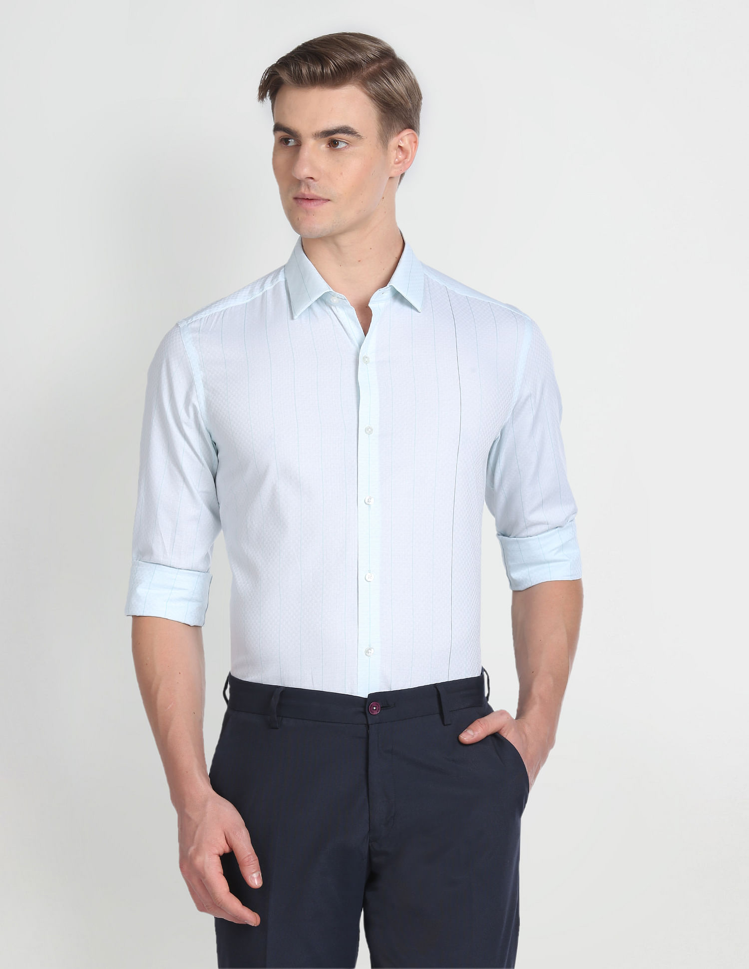 Arrow Vertical Stripe Formal Shirt