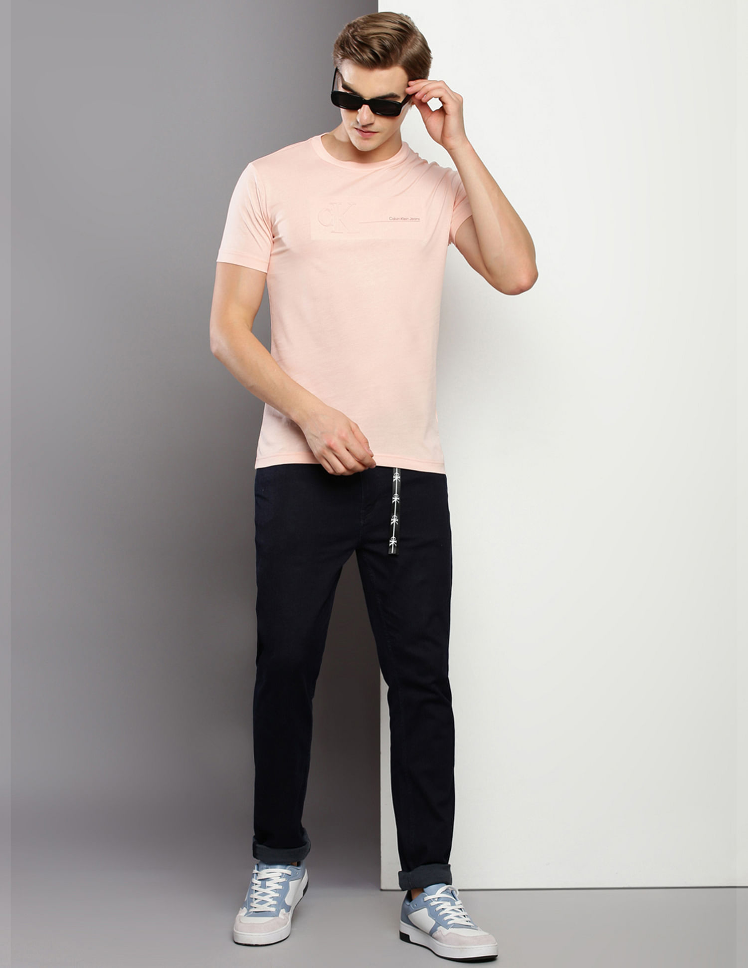 Calvin Klein Urban Monogram Embossed T-Shirt