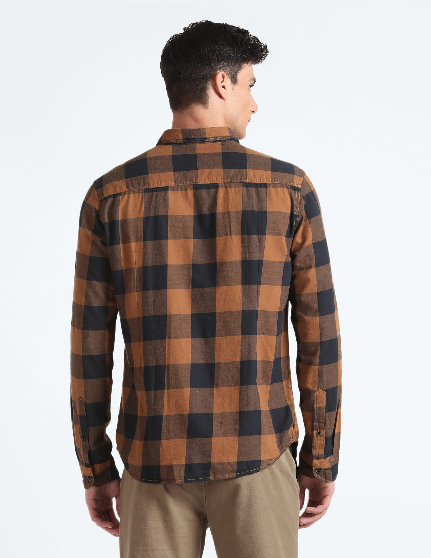 【新品】A MACHINE Buffalo check shirt Buy Flying Machine Buffalo Check Shirt - NNNOW.com