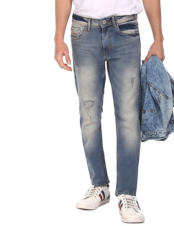 Flying machine cheap distressed jeans