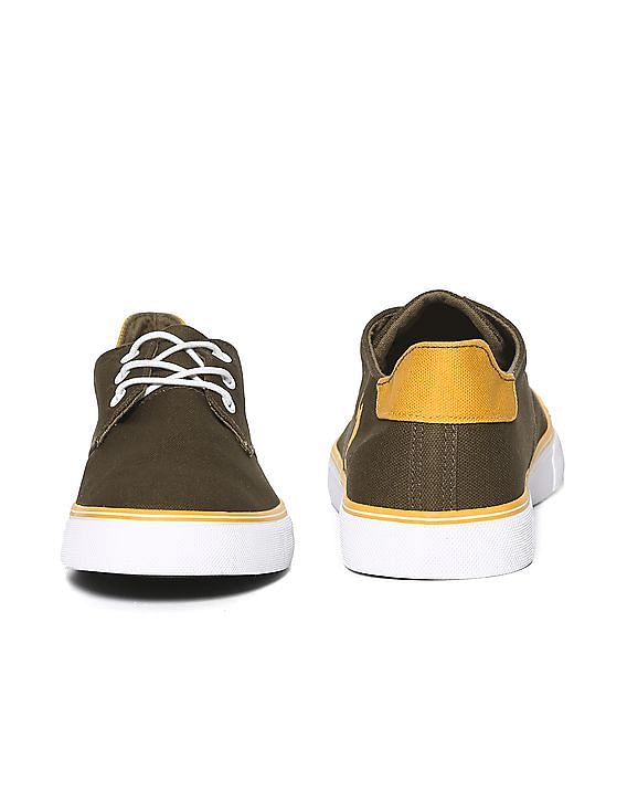 U.S. Polo Assn. Contrast Sole Canvas Nez Sneakers