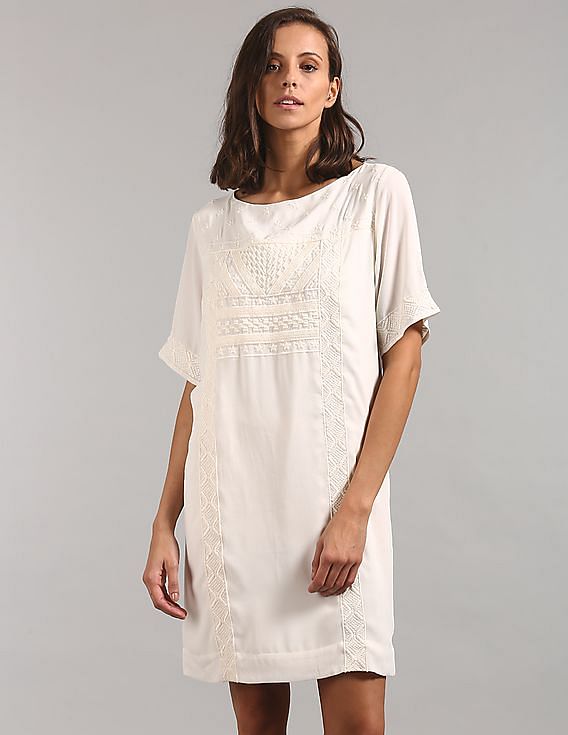 flowy shift dress