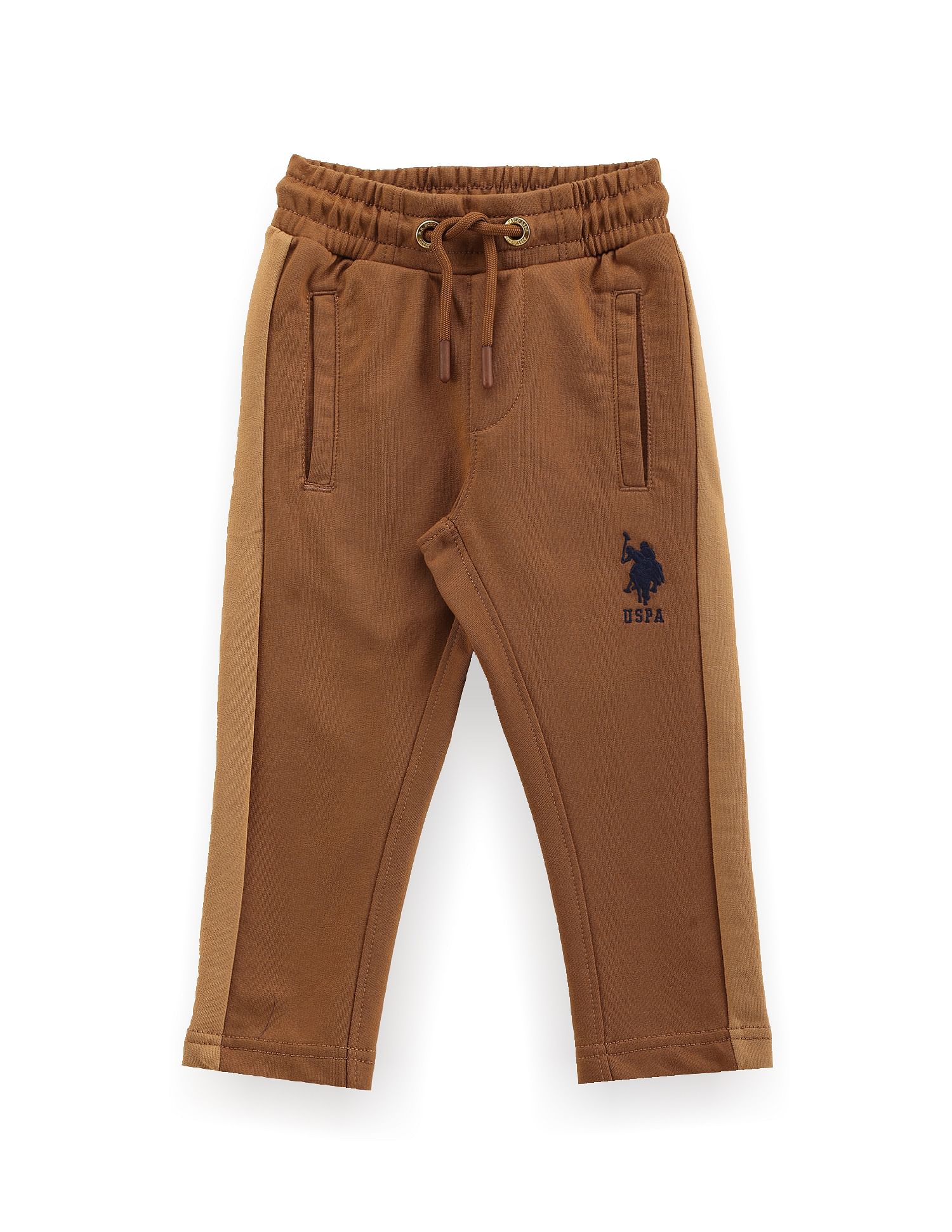 U.S. Polo Assn. Kids Boys Solid Track Pant