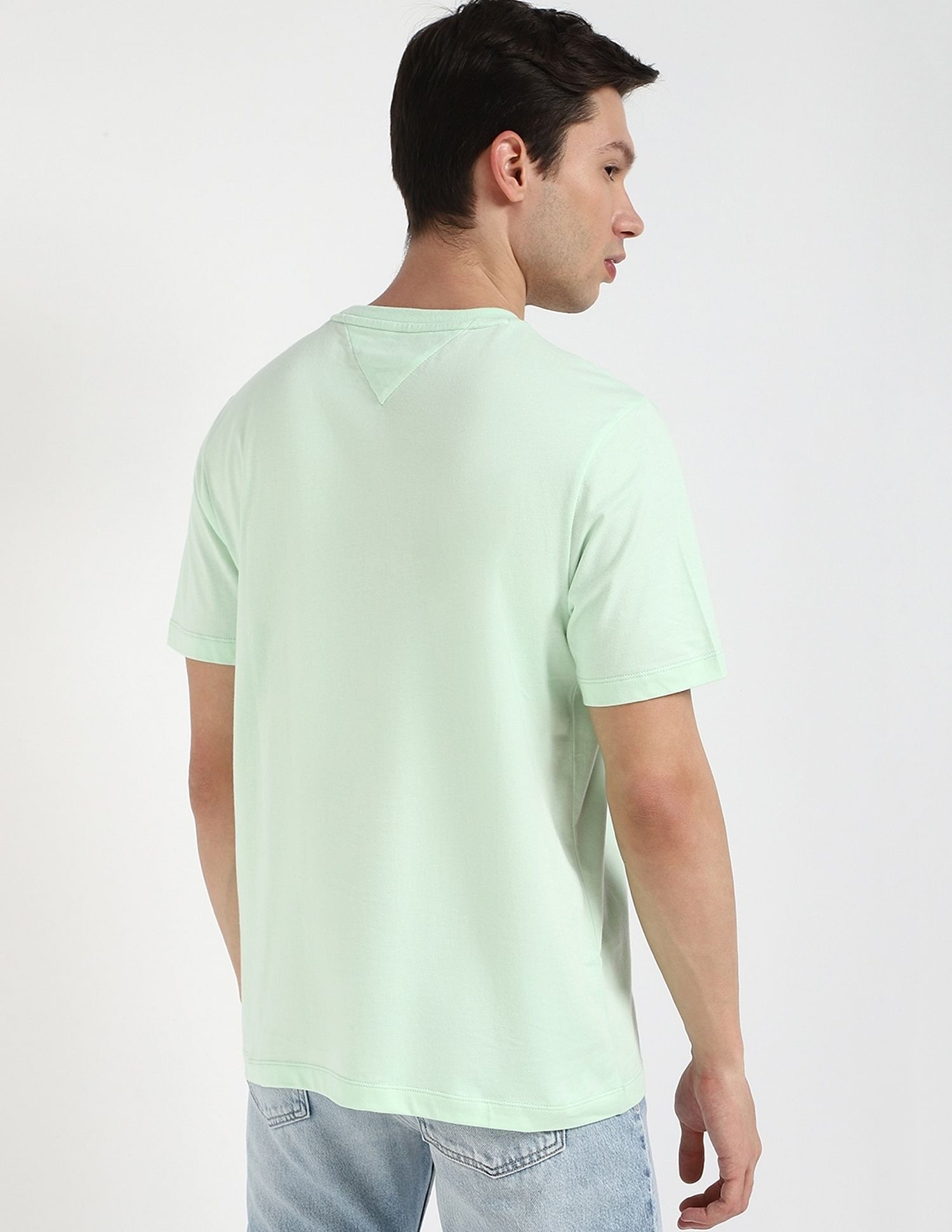 Tommy Hilfiger Solid Regular-Fit Cotton T-Shirt