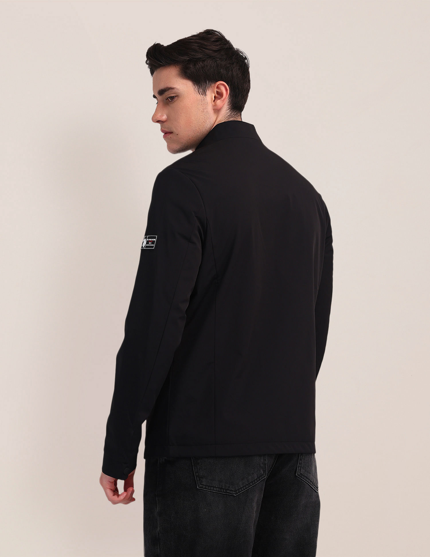 U.S. Polo Assn. Regular Fit Solid Casual Jacket
