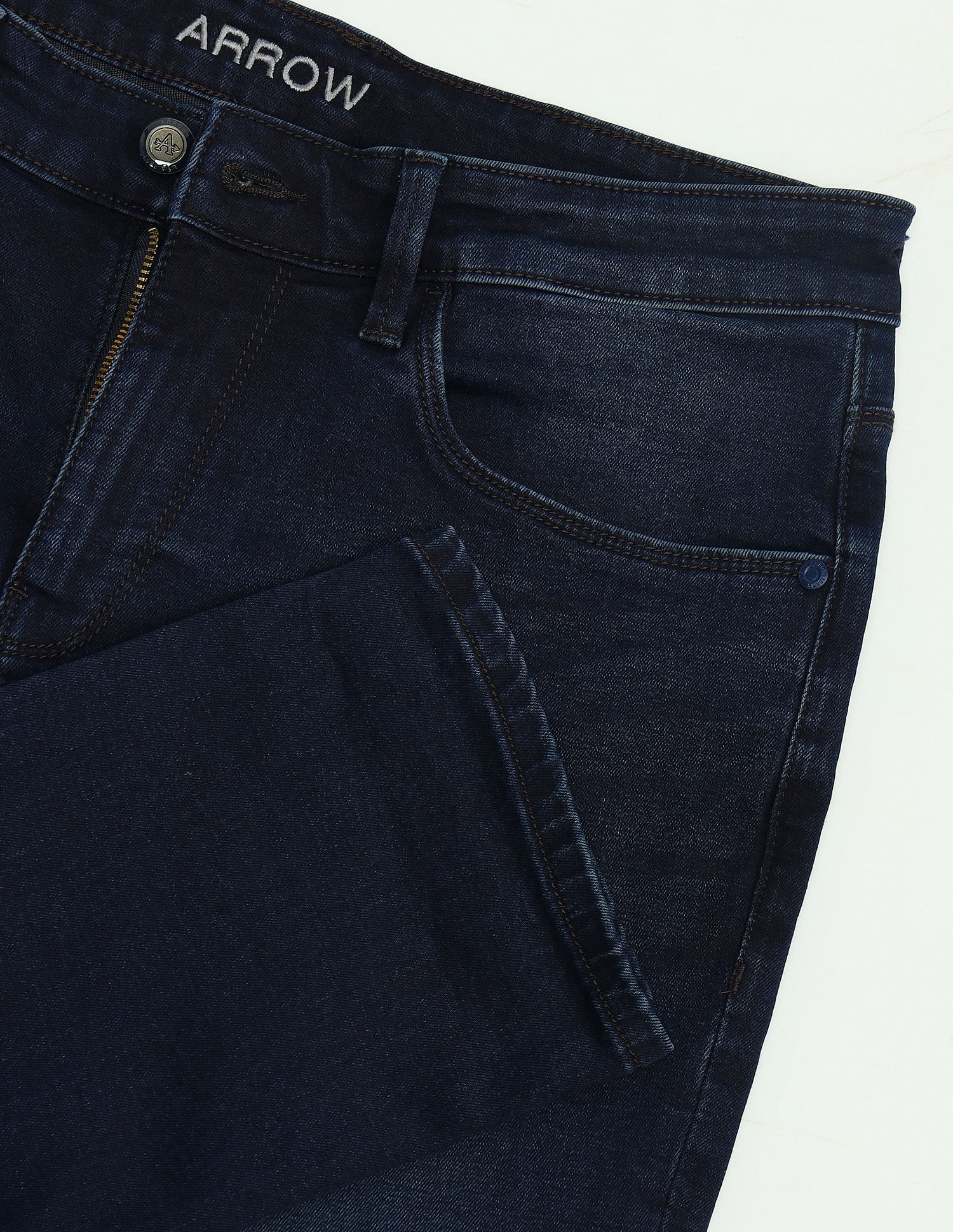 Arrow Sport Mid Rise Jameson Slim Fit Jeans