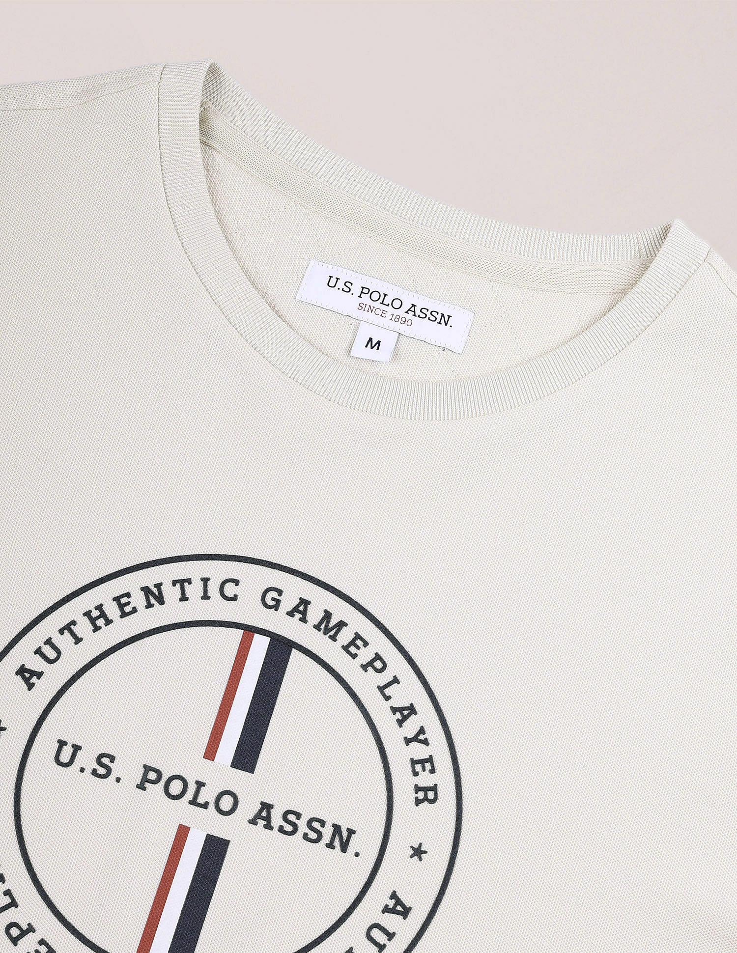 U.S. Polo Assn. Brand Printed Cotton T-Shirt