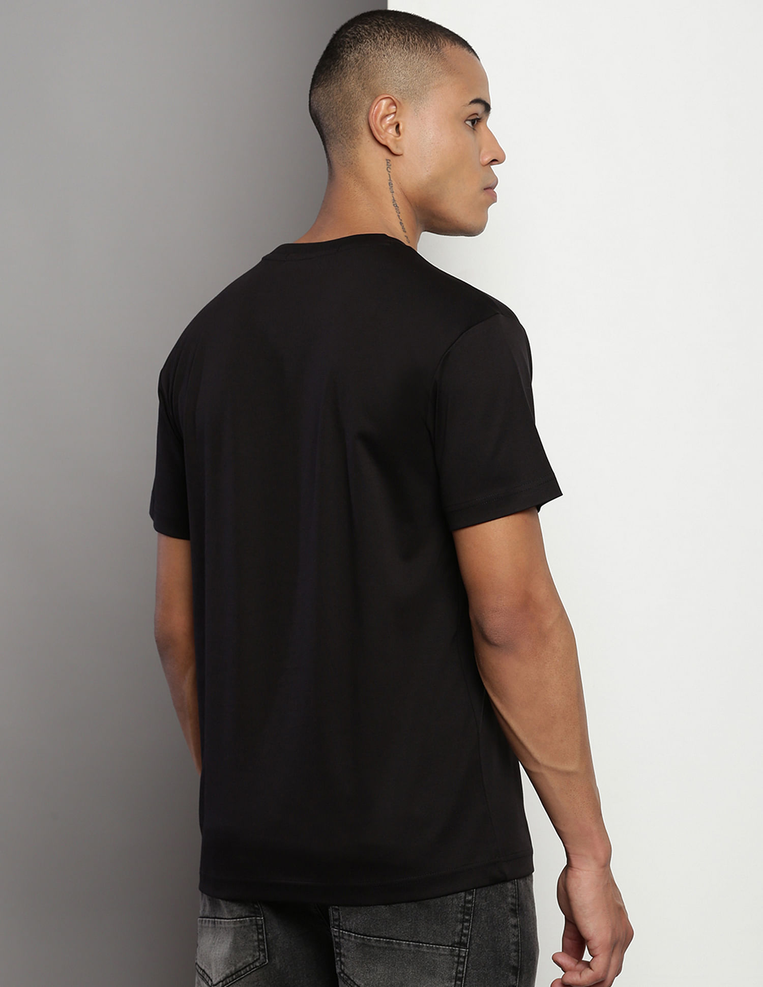 Calvin Klein Cut Out Box Graphic T-Shirt