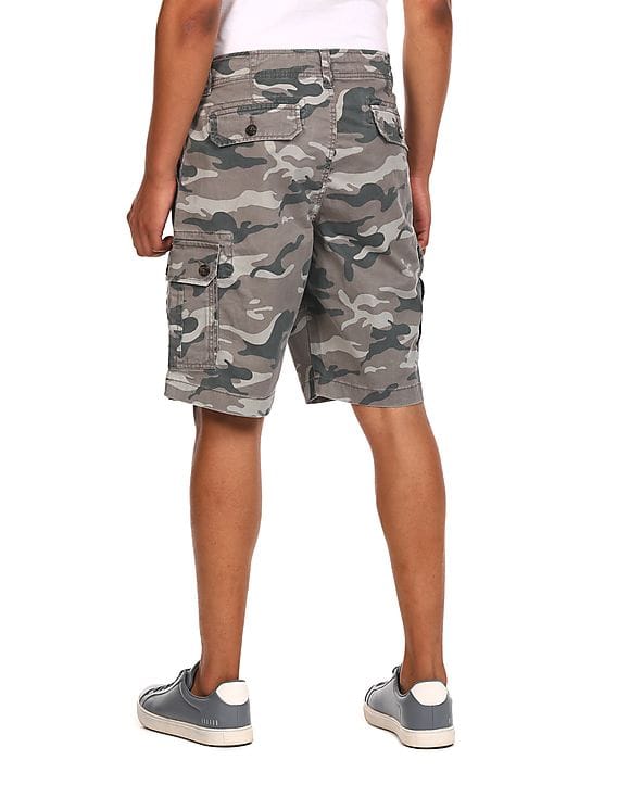Buy Aeropostale Men Grey Mid Rise Camo 