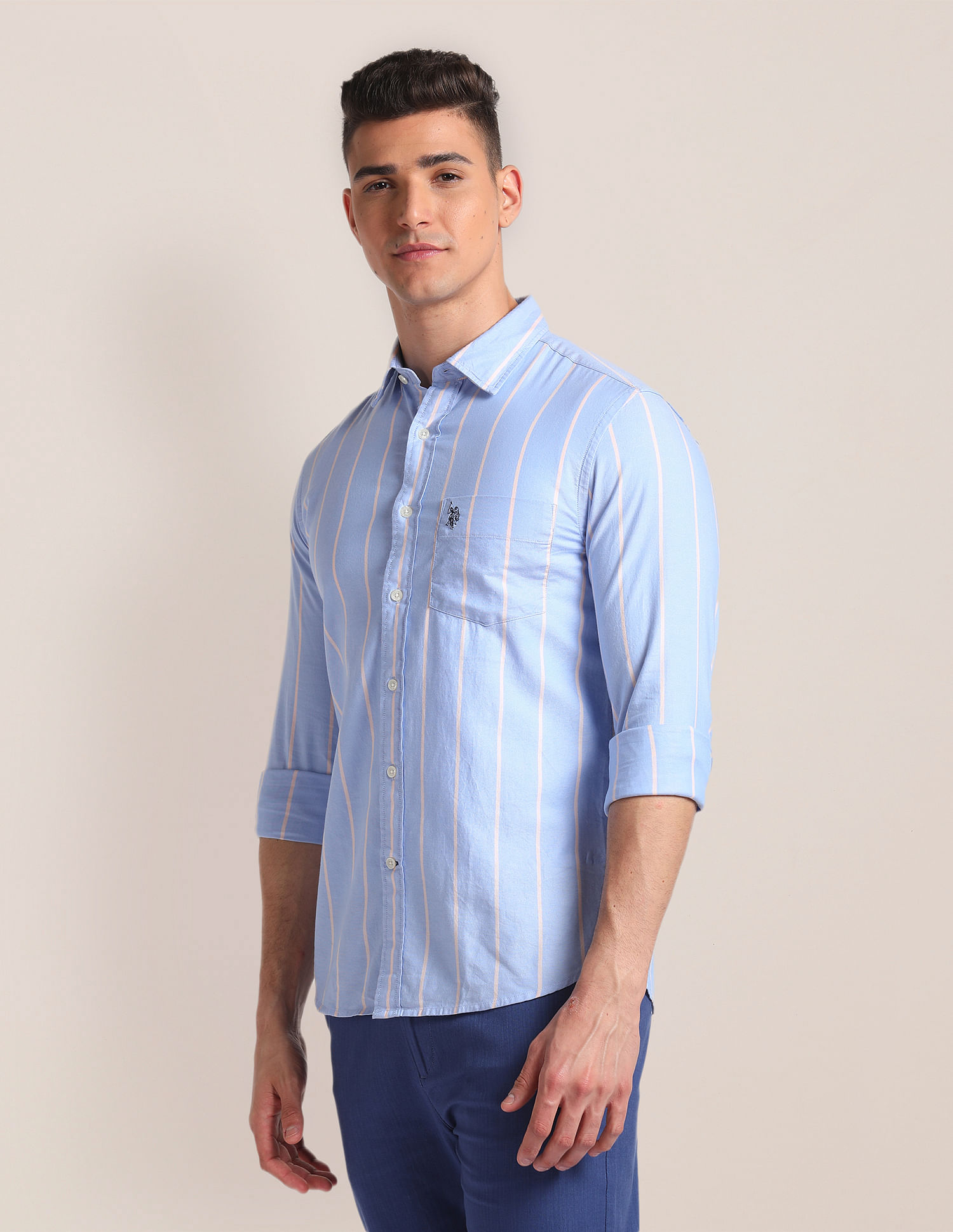 U.S. Polo Assn. Premium Cotton Dobby Shirt