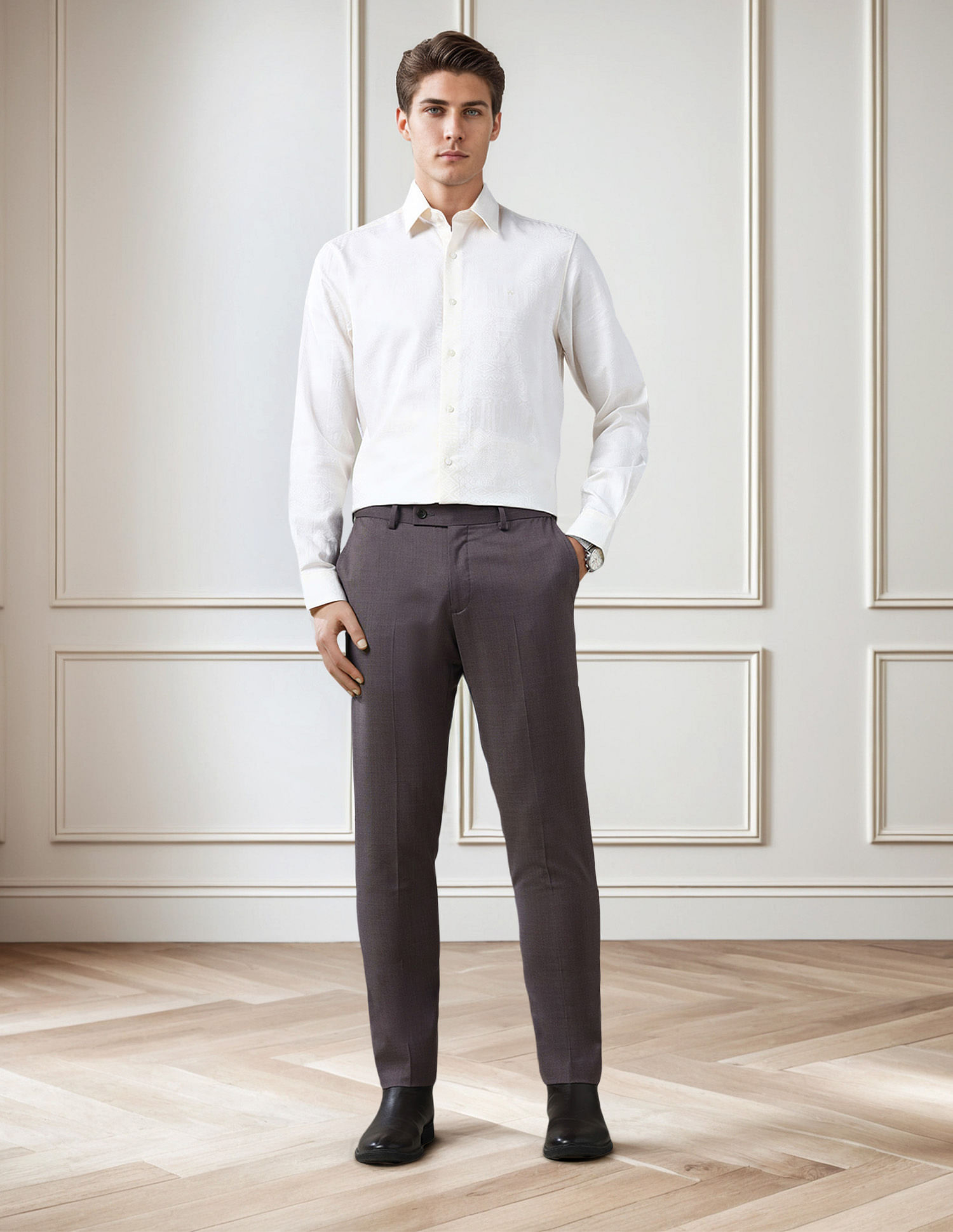 Arrow Textured 1851 Autoflex Trousers