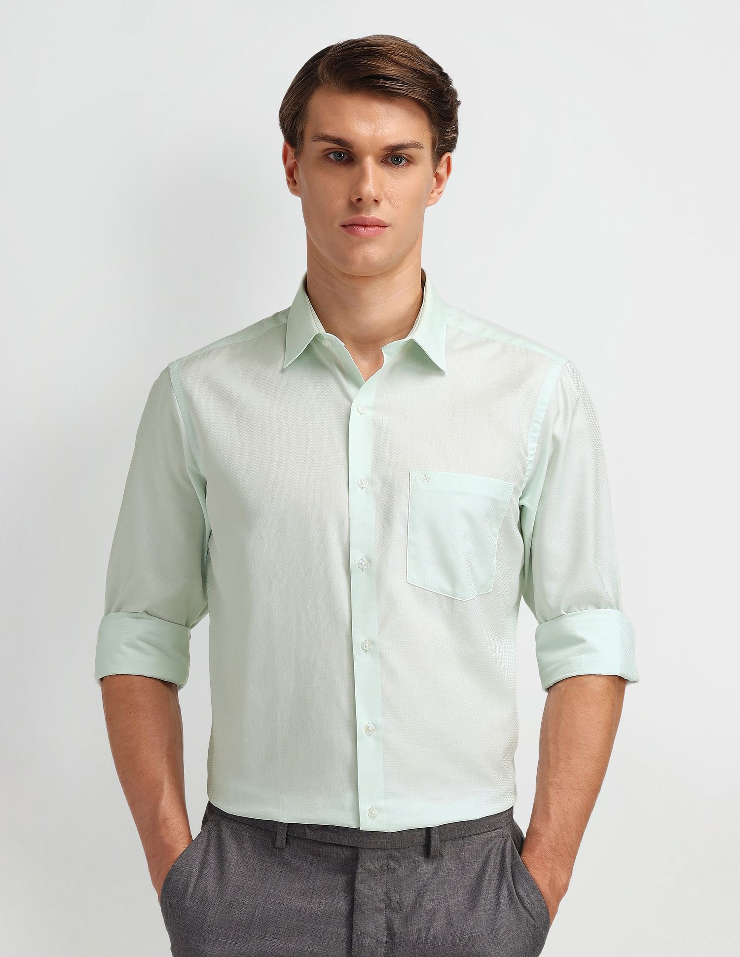 Arrow Liberty Classic Fit Cotton Shirt
