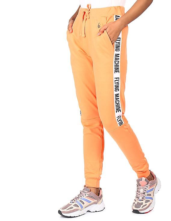 Buy Slim Fit Brand Print Joggers with Drawstring Waist Online at Best  Prices in India - JioMart.
