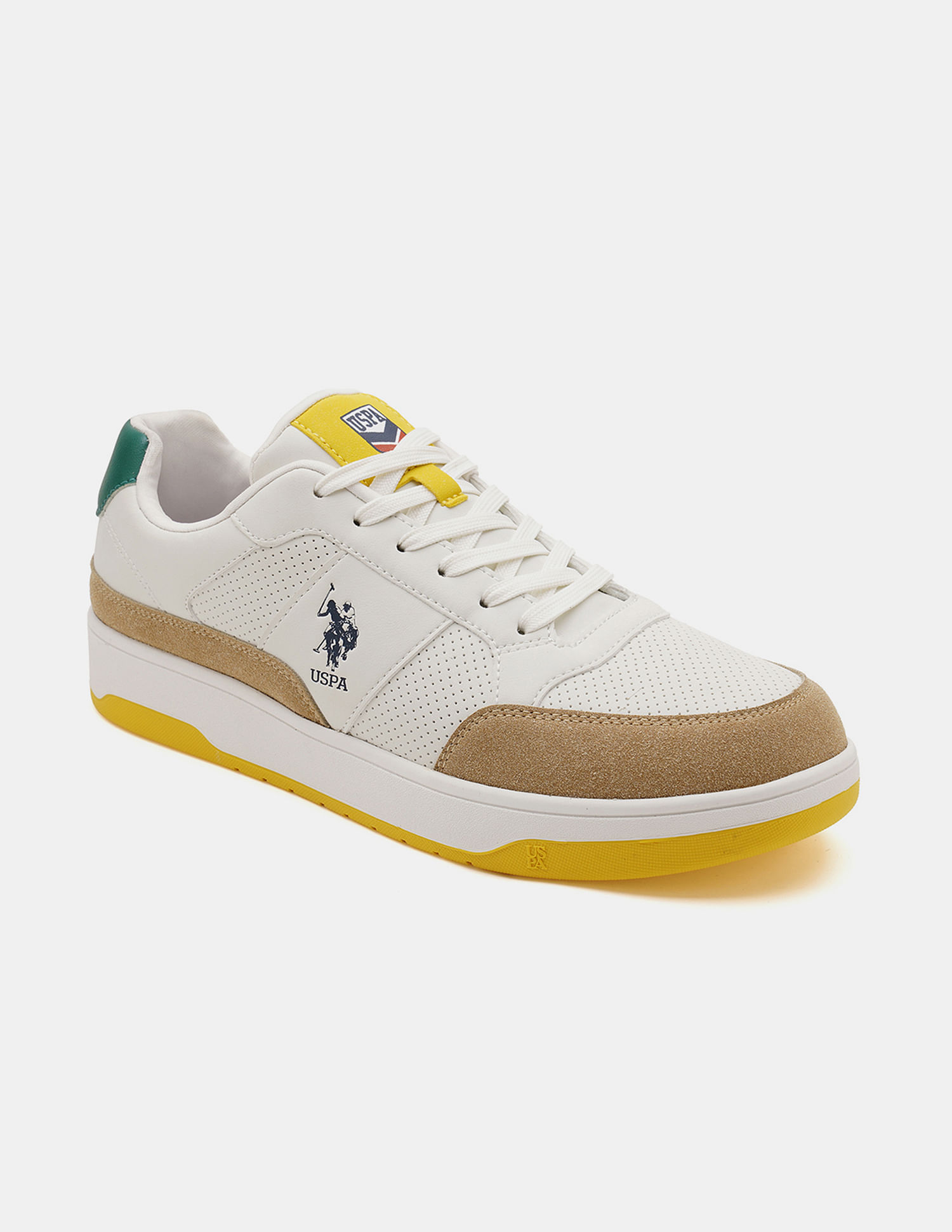 U.S. Polo Assn. Men Simon Colour Blocked Sneakers