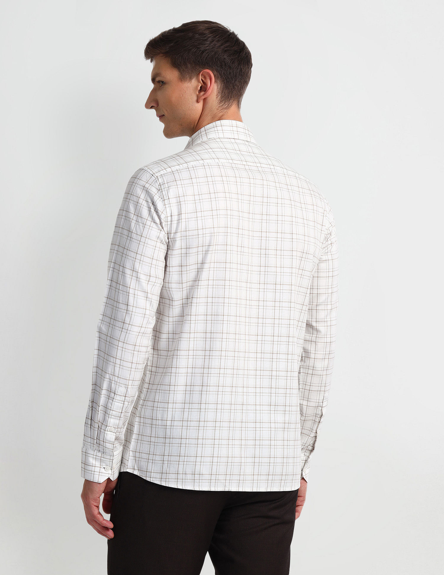 Arrow Tartan Checked Dobby Shirt