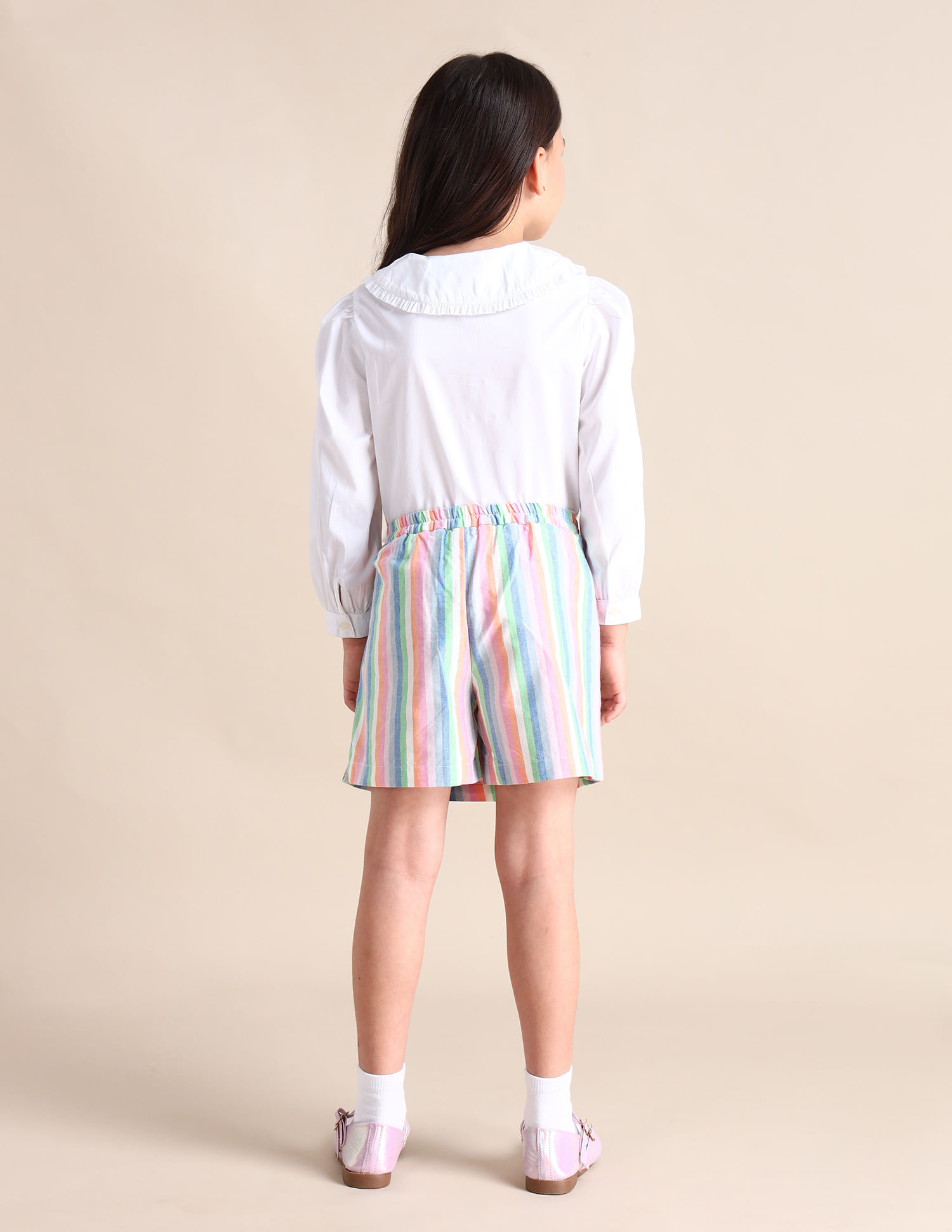 soor ploom☆Striped Skirt☆4-5y