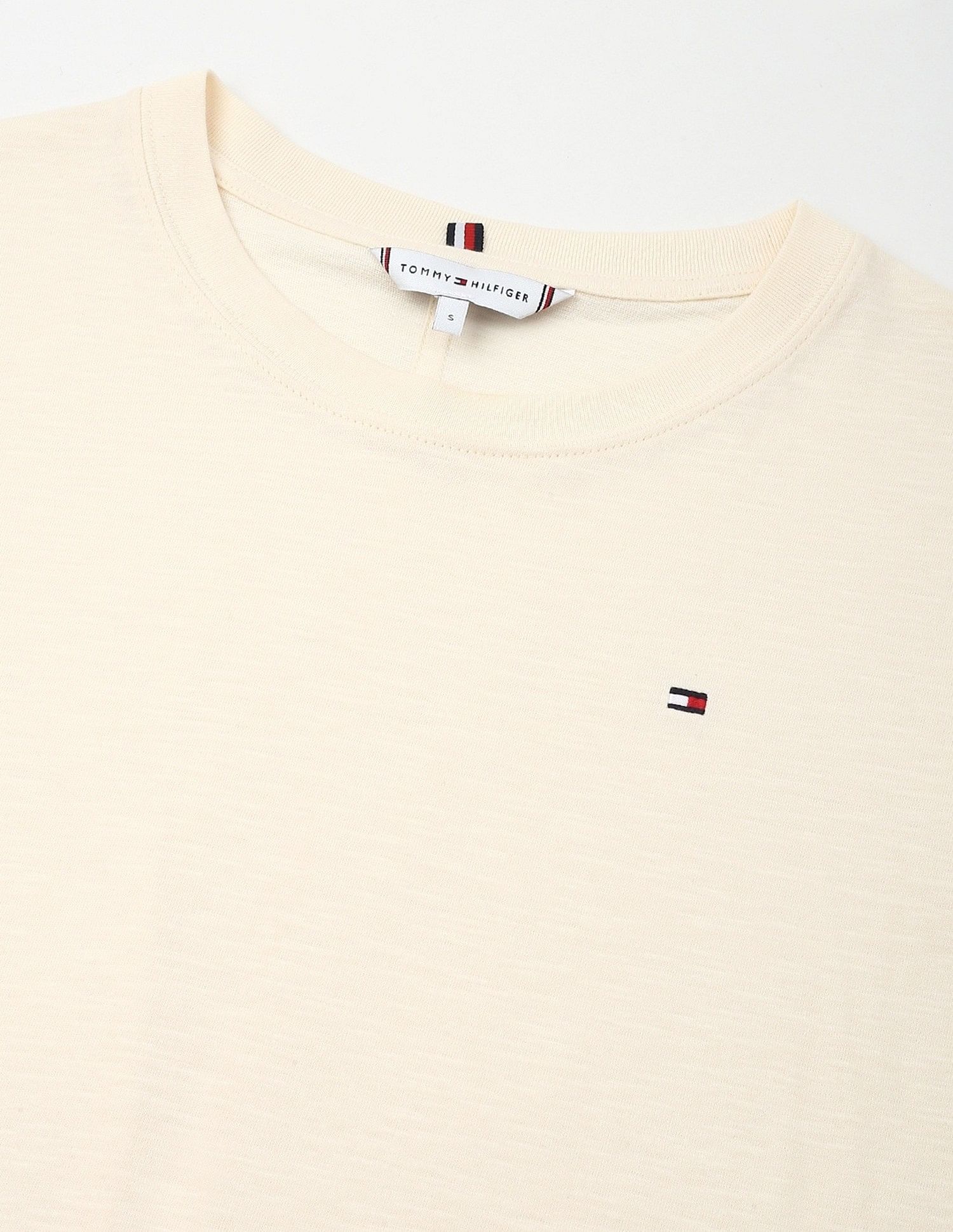 Tommy Hilfiger Solid Regular-Fit Cotton T-Shirt