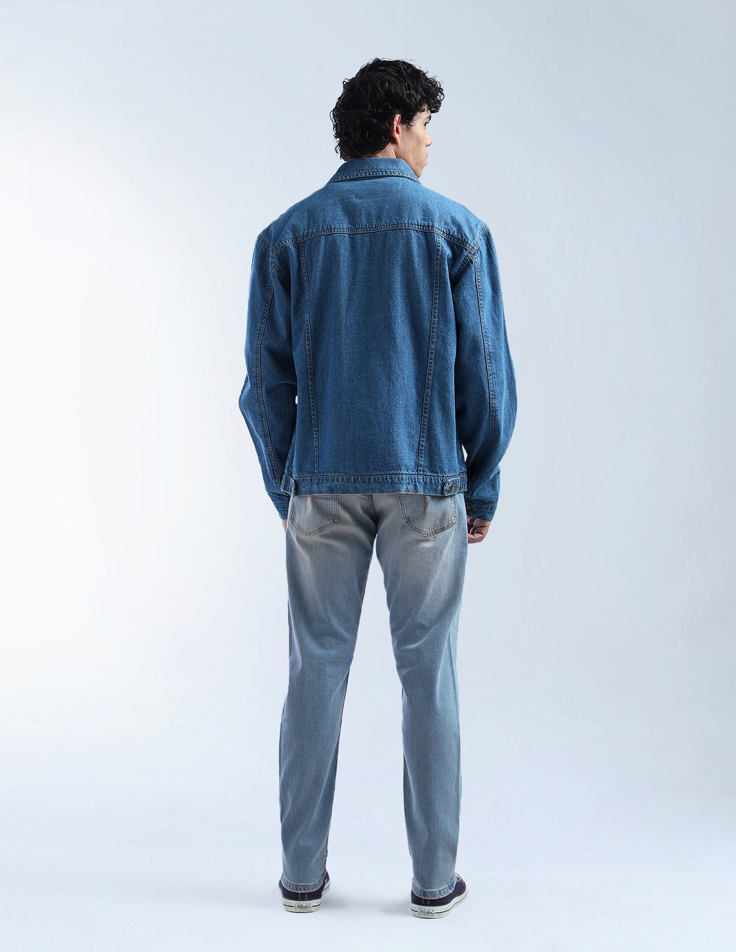 Flying Machine Slash Slim Tapered Fit Stone Washed Jeans
