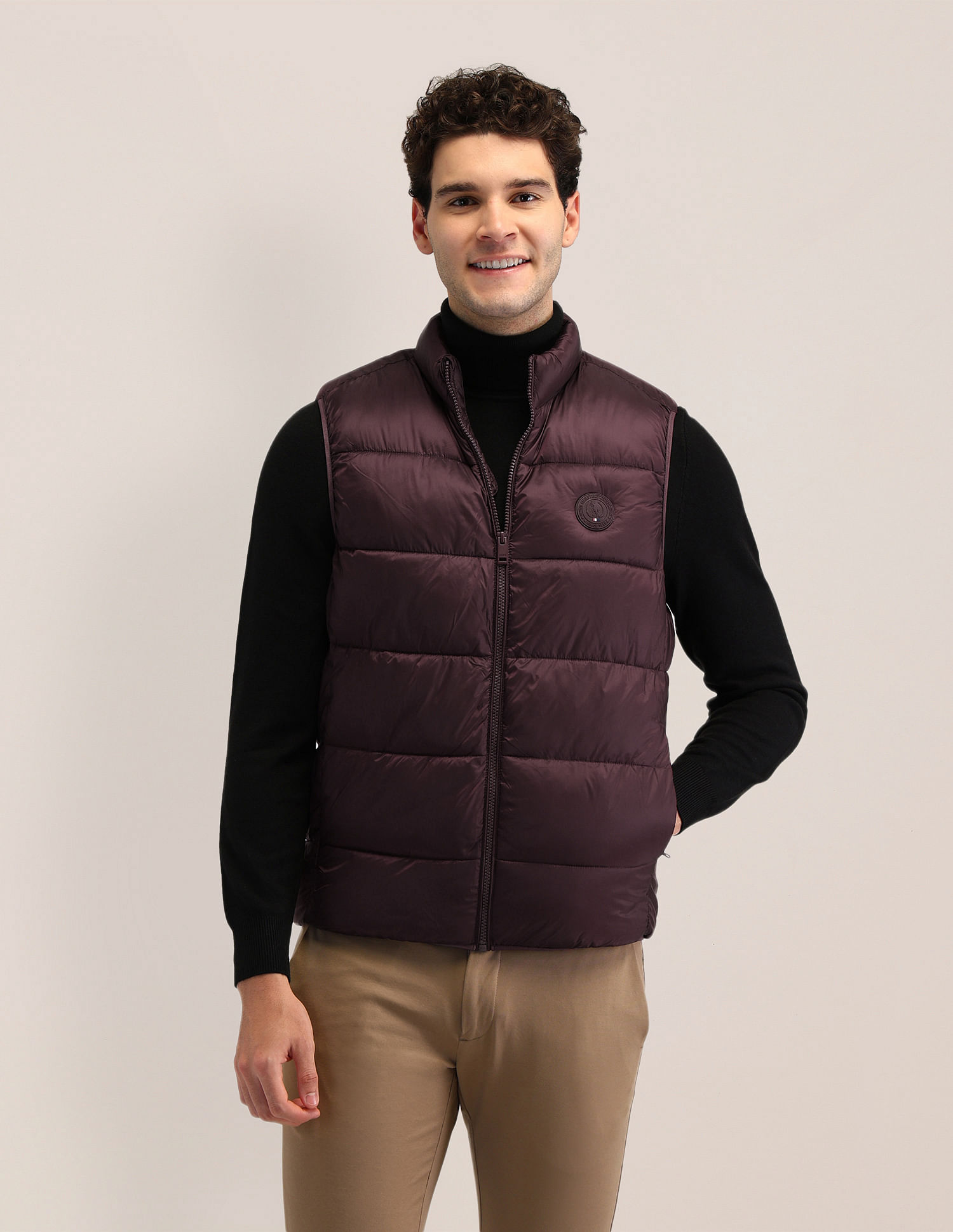 U.S. Polo Assn. Solid Regular Fit Jacket