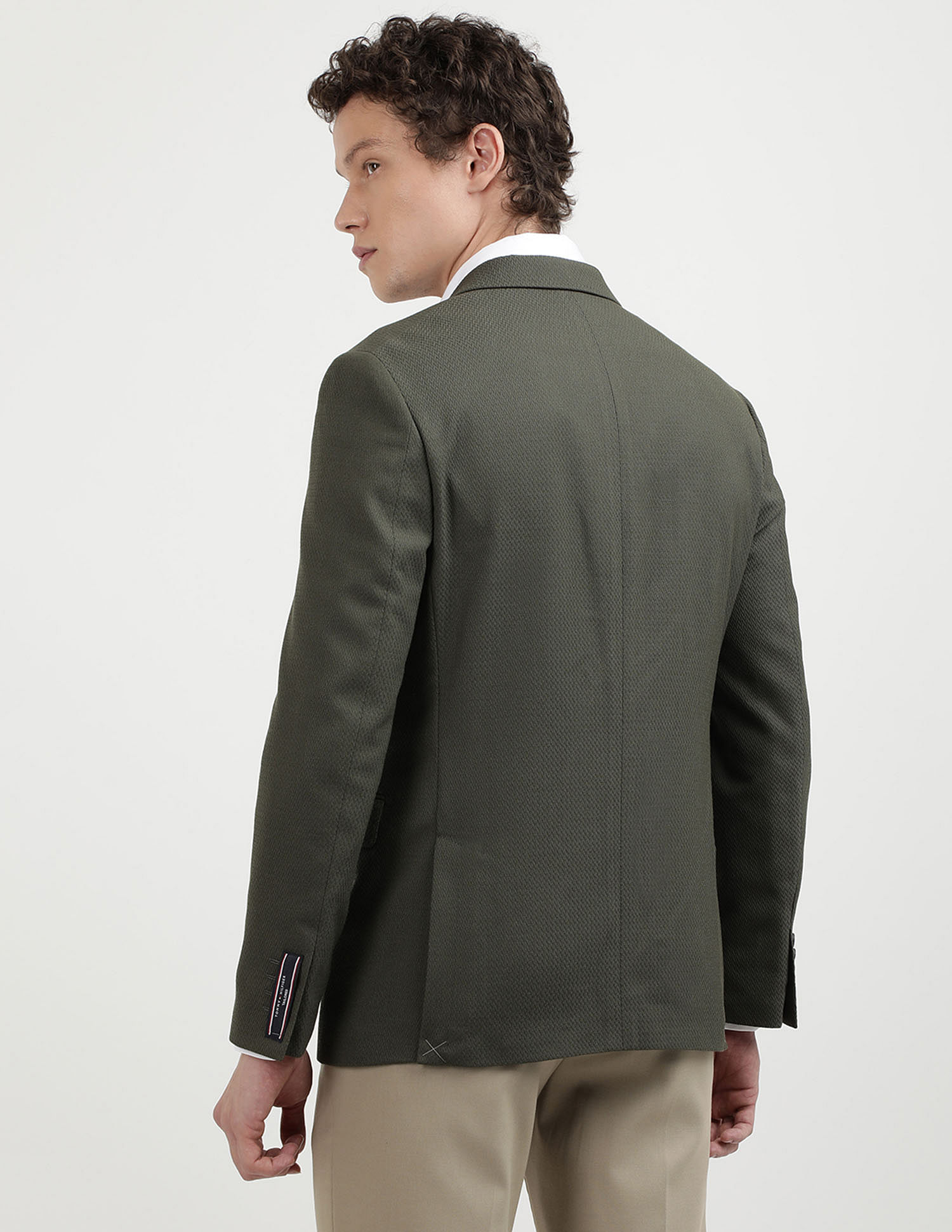 Tommy Hilfiger Herringbone Structure Evening Blazers