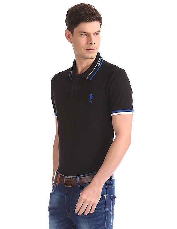 U.S. Polo Assn. Regular Fit Pique Polo Shirt