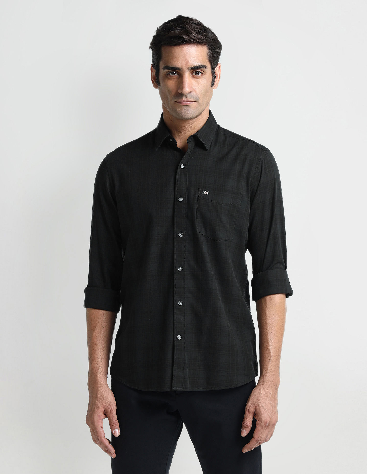 Arrow Sport Tartan Check Cotton Shirt